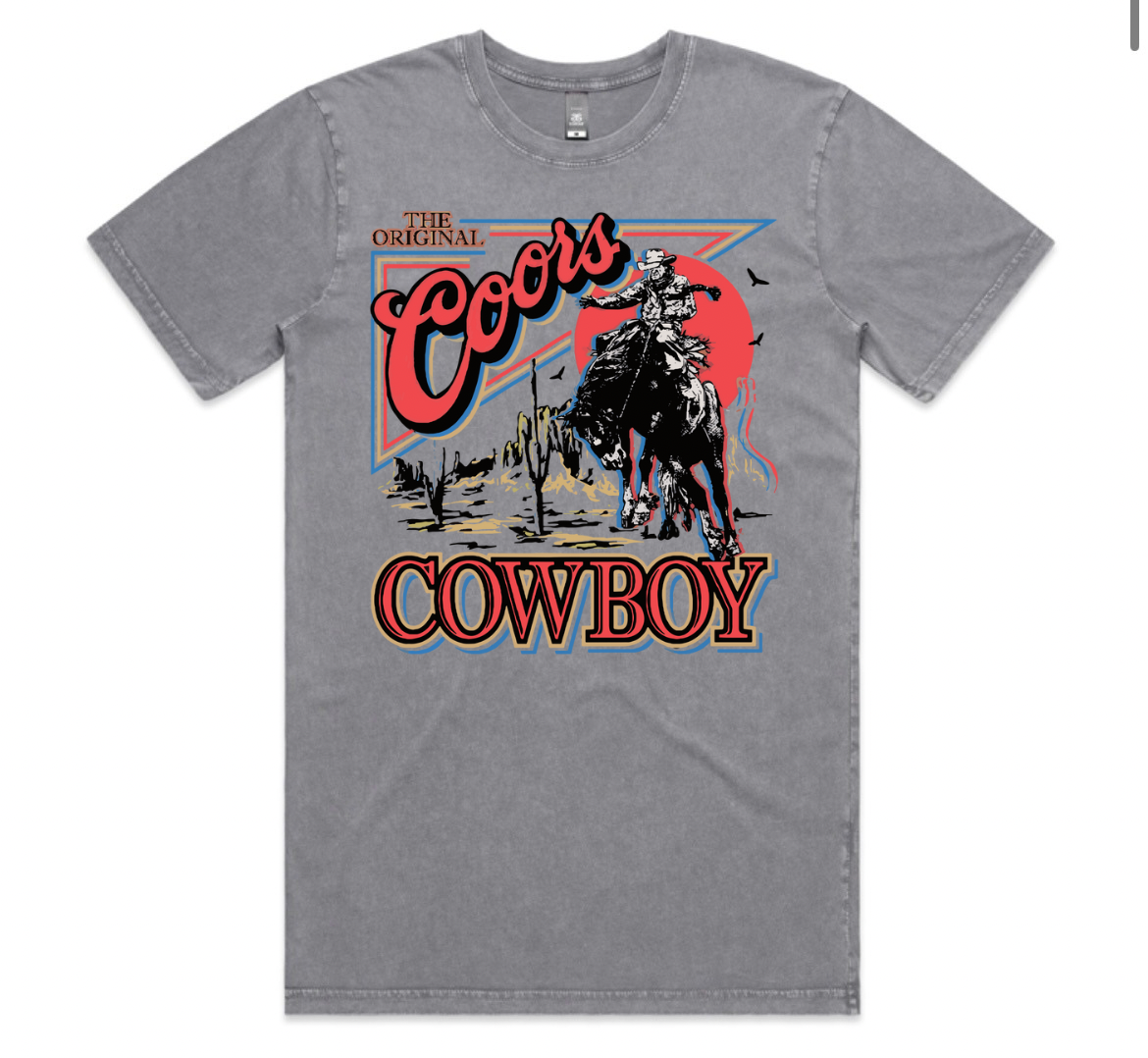 Coors Cowboy ð€ Crews & Tees