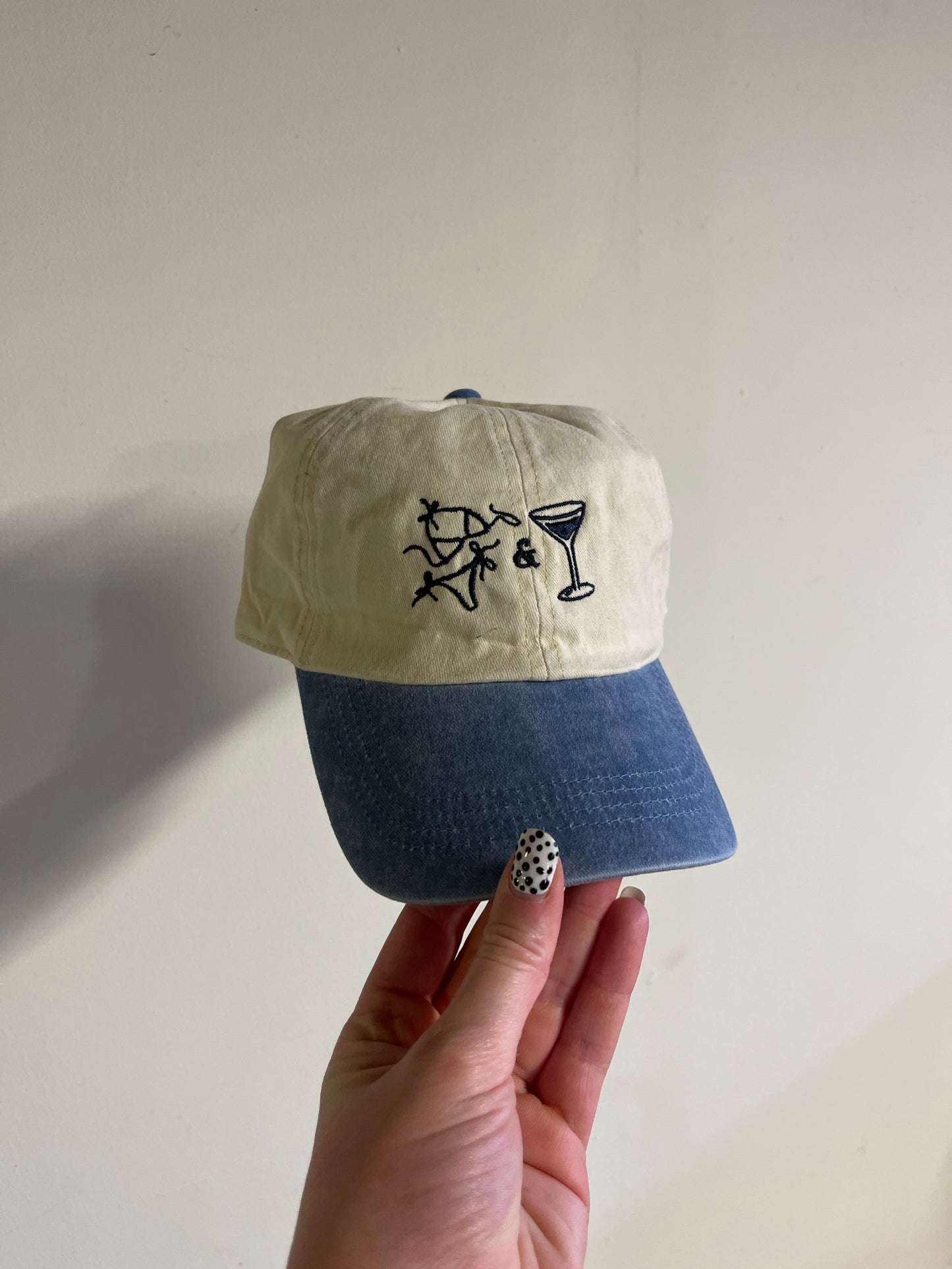 Bikinis and Martinis baseball hat