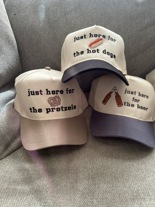 Just Here For The - trucker hats