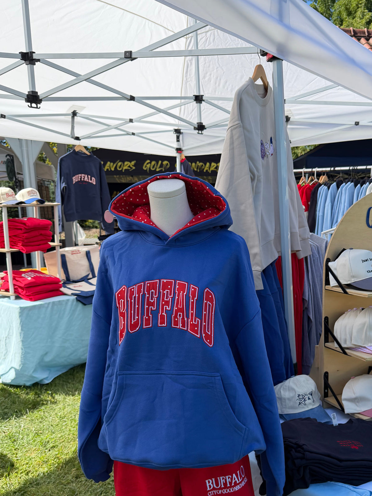 Buffalo Polka Dot Hoodie πβ€οΈ
