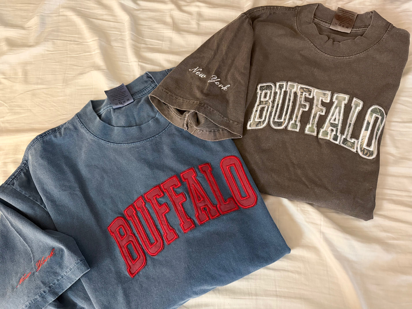 Buffalo Embroidered Tees