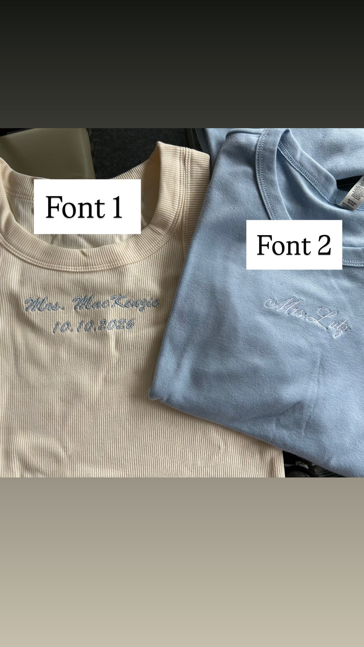 Customizable Collar Crewneck