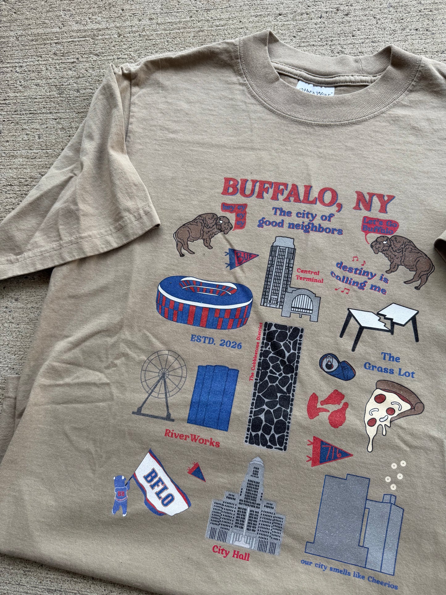 No Place Like Buffalo Tees