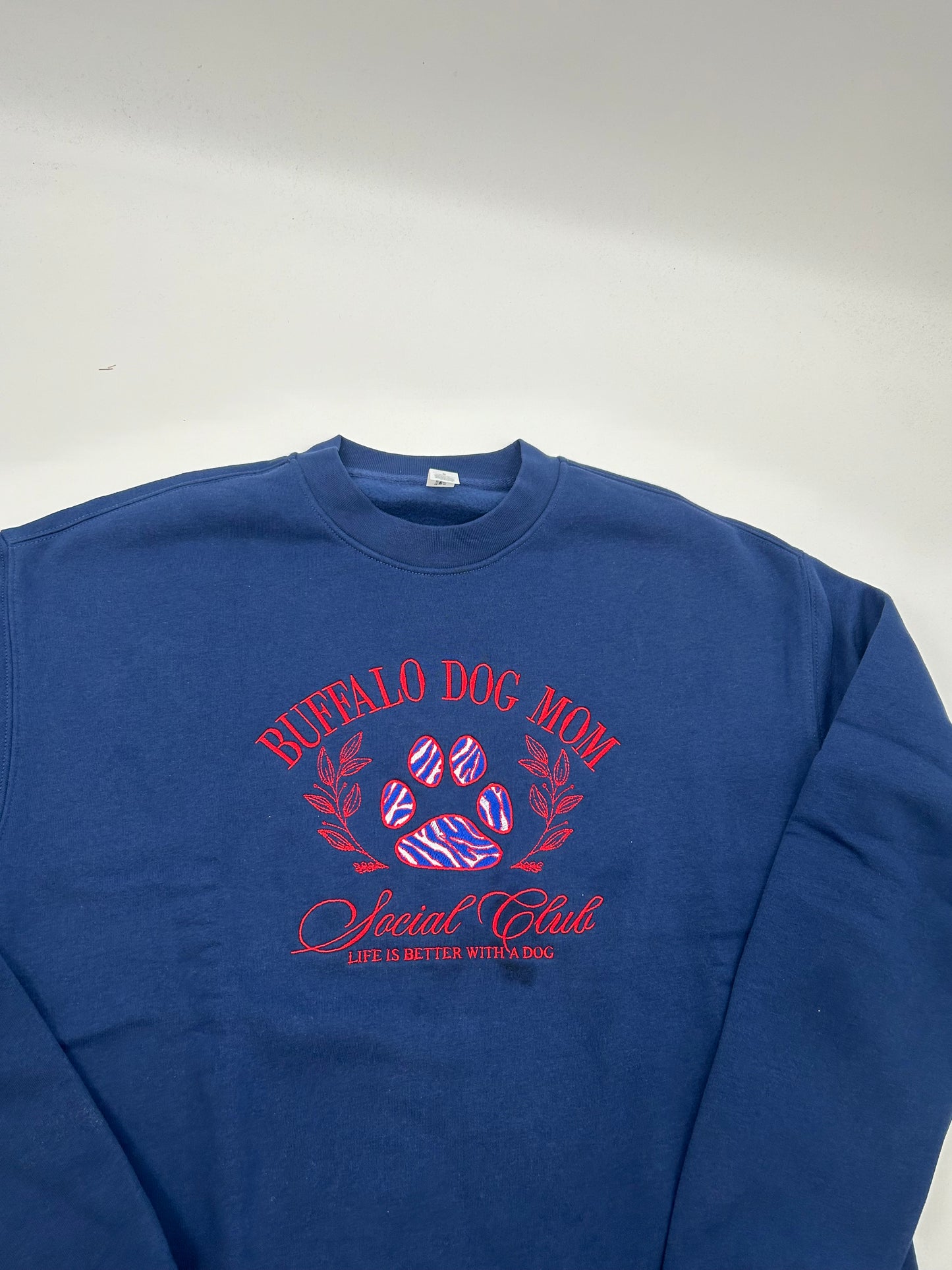 Buffalo Dog Mom Social Club CREWS & HOODIES