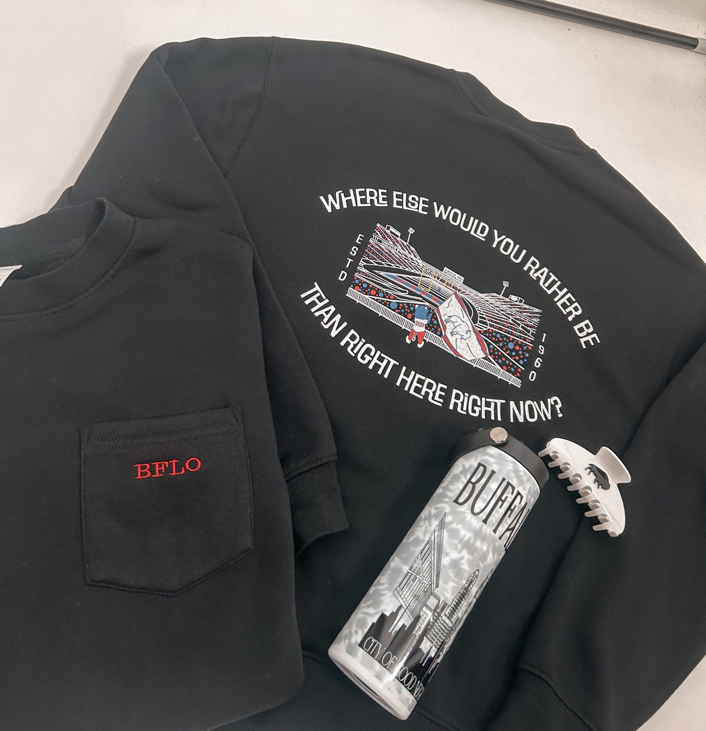 Where else would you rather be? Buffalo Pocket Crews