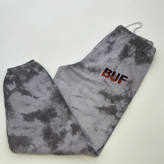 BUF 🔥 tie dye sweatpants
