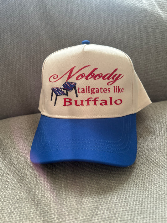 Nobody tailgates like Buffalo Trucker Hat