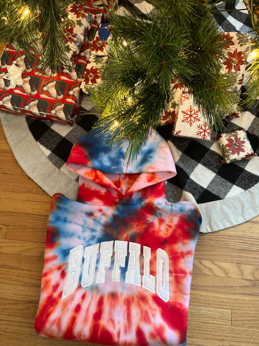 Buffalo Tie Dye Hoodie
