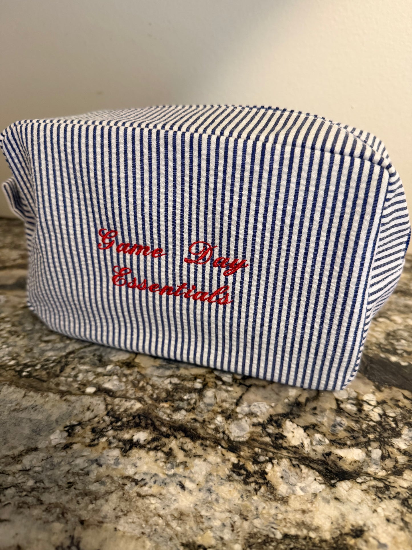 Game Day Essentials Makeup Bag
