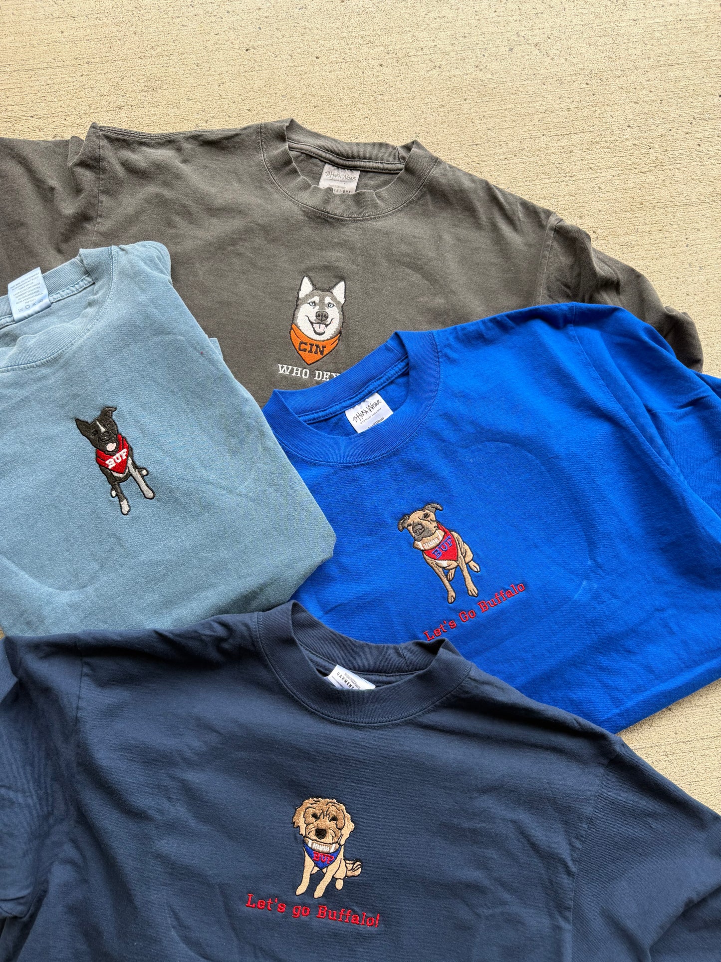 Sports Pet Customs- T SHIRTS- available before CHRISTMAS!