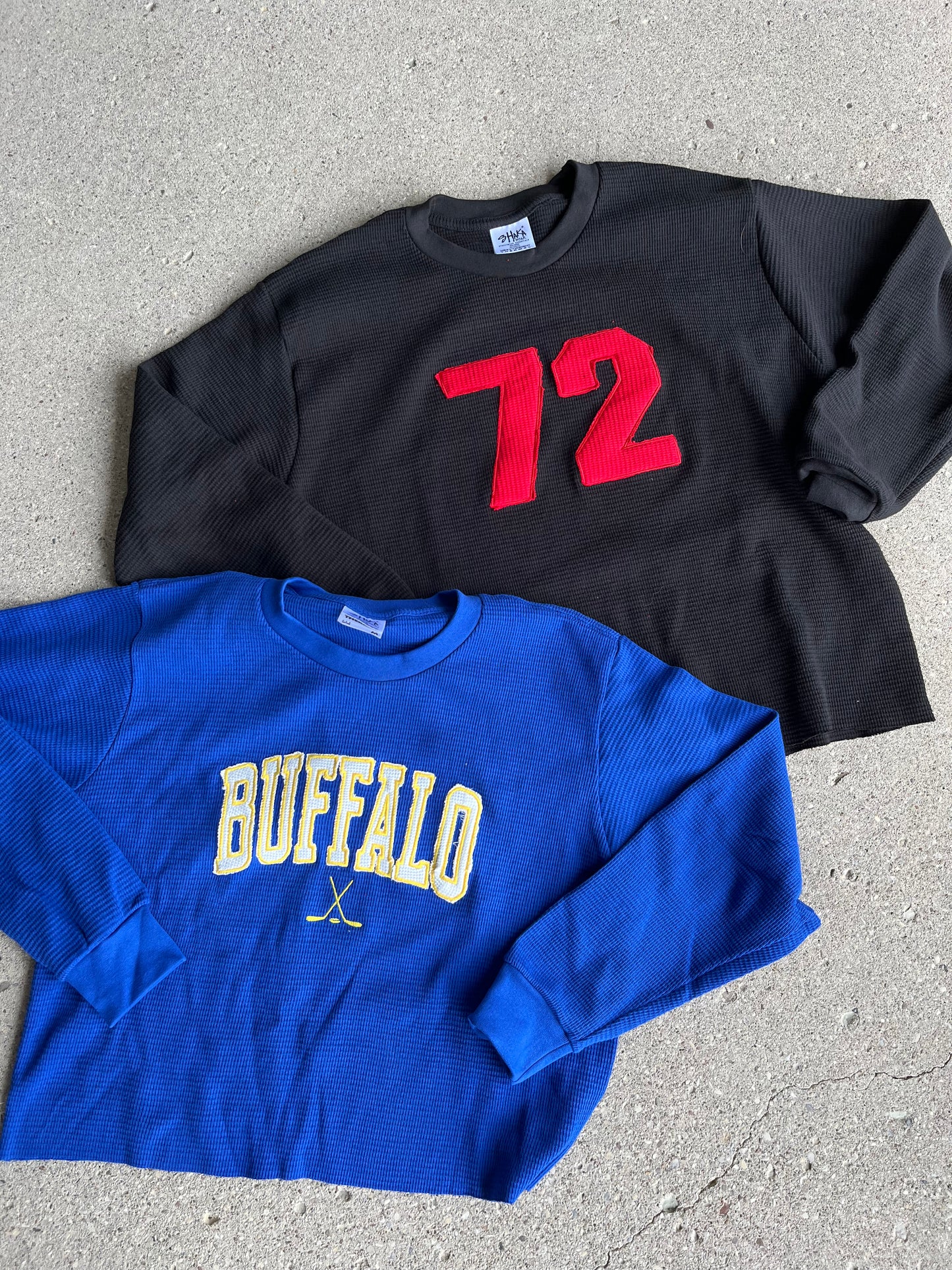 Buffalo Hockey Waffle Knits