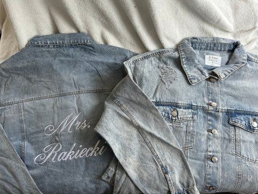 Custom Denim Jacket