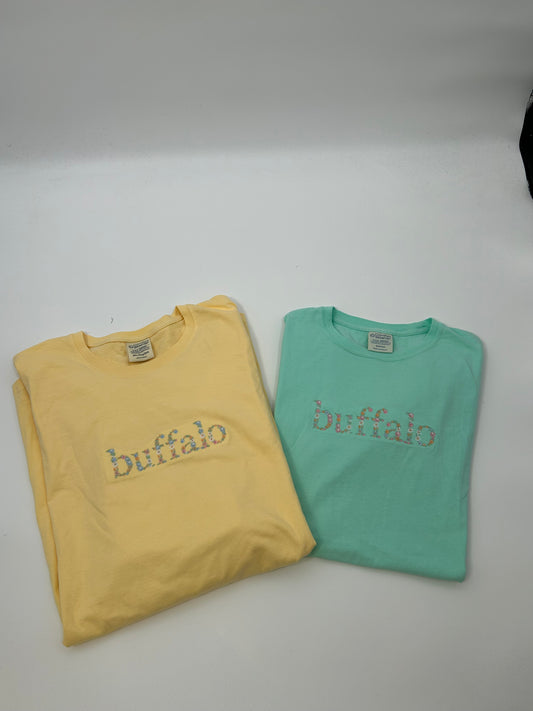 Floral Buffalo T Shirts