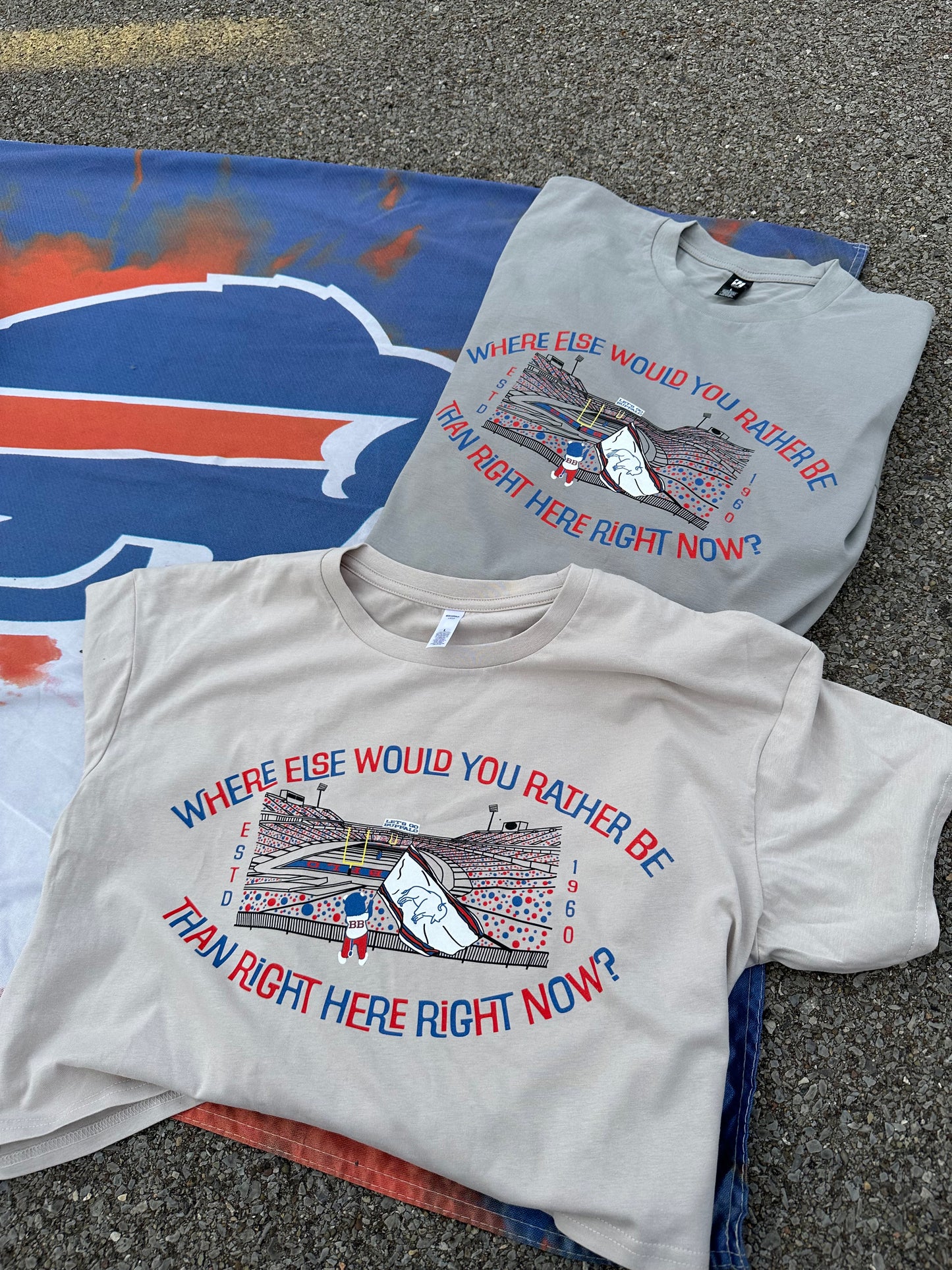 Where else would you rather be? Buffalo Tees- Adult