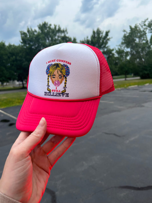 Britney x Buf trucker hat
